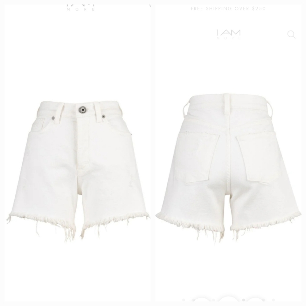 Edyson 'Delon' High Rise Short White